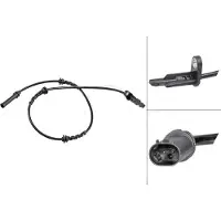 A.B.S. Sensor Raddrehzahl aktiver Sensor 700 mm Kabel . für BMW X3