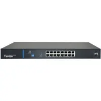 Avizio Switch 16x RJ45 PoE 1Gb/s + 2x SFP Uplink 1Gb/s