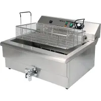 YATO Gastro Frittiergerät 1x26,5L 6000W 600x600x360mm 380-400V