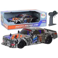 Lean Toys Ferngesteuertes RC-Sportauto 1:18 Grau