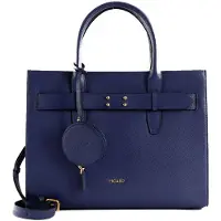 PICARD Leder Umhängetasche Chic Way Shopper Royal blau