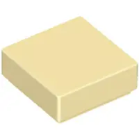 LEGO 1x1 Fliesen 3070 - 100 Stück Beige