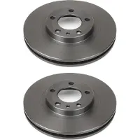 Valeo 2 Bremsscheiben Vorderachse belüftet Ø 55 mm 26 mm für u.a. TOYOTA AURIS