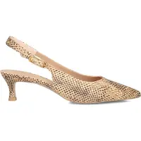 Unisa IBON_NG MISTRAL, Peeptoes & Slingpumps in Gelb, kombiniert für Damen, Größe 40