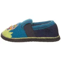 Kitz-pichler Wollfilz-Hausschuhe "Bobby Küken" in Blau | Gr.: 32