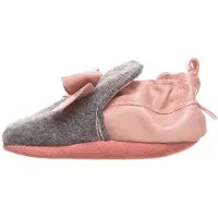 Gottstein Krabbelschuhe Bow in grau | Gr.: 16/17