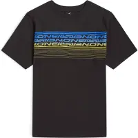 O'Neill T-Shirt Jungen Logo Streifen Black Out-Größe 152