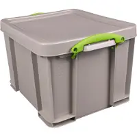 Really Useful Boxes Box Aufbewahrungsbox 42RDG 42l grau