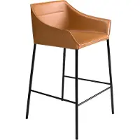 ANGEL CERDA SL Angel Cerdá Hocker 4145 in Braun/Schwarz – (B)59 x (H)92 x (T)55 cm | Gr.: onesize