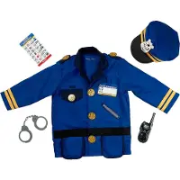 Melissa & Doug Role Play Costume Set Police Officer Benutzerdefiniert