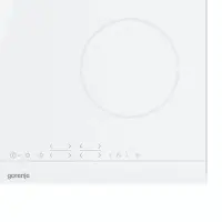 Gorenje ECT643WCSC Einbau-Cerankochfeld, Touch Control, Stop&Go, 4 Kochzonen, Wei