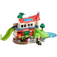 Majorette Bauernhof - m. 3 Fahrzeuge - - One Size - Spielzeug