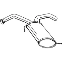 Bosal Endschalldämpfer 169-075