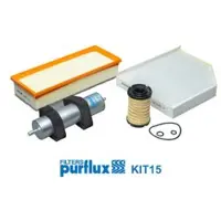 PURFLUX Filterset Inspektionspaket Filtersatz für AUDI A4 Avant (8K5, B8) Q5 (8RB) A5 Sportback (8TA) A4 Limousine (8K2, B8) A5 Coupe (8T3)