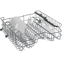 Beko DVN05320S, Freistehend, Standardgröße (60 cm), Silber, Silber, Drehregler, Berührung, LED