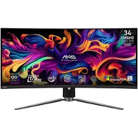 MSI MAG 341CQPDE QD-OLED, 86,4 cm (34"), 3440 x 1440 Pixel, UltraWide Quad HD, QD-OLED, 0,03 ms, Schwarz