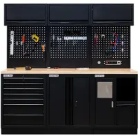 Feistos Werkstatteinrichtung EOS Blackline 11 Metall Werkstattschrank