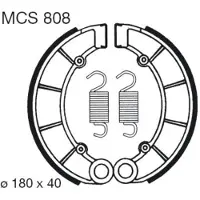 TRW Bremsbackensatz MCS808