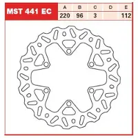 TRW Mst441ec Off Road Bremsscheibe