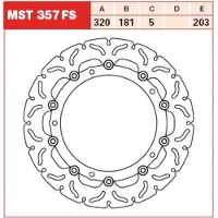 TRW Contour Bmw F 800 Gt Abs 19 Bremsscheibe
