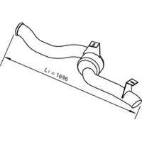 DINEX Abgasrohr 22610