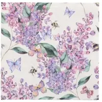 Papstar 20 Servietten, 33 cm x 33 cm 3-lagig 1/4-Falz Design Set 3