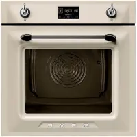 Smeg SOP6902S2PP Einbau-Elektrobackofen, 68 l Volumen, 59,7 cm Breite, +, Ober-/Unterhitze + Umluft, Hitzeschutz-TÃ1/4r, Dampffunktion, Selbstreinigungsfunktion