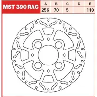 TRW Bremsscheibe MST390RAC, 1 Stück