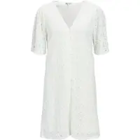 Object Laila 2/4 Re V-neck Kurzes Kurzarmkleid