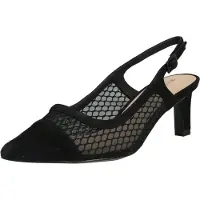 Peter kaiser 79607 019, Peeptoes & Slingpumps in Schwarz für Damen, Größe 38