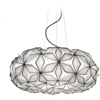 Slamp Hängelampe C'EST LA VIE, dimmbar, schwarz, für Wohn- / Esszimmer, Kunststoff, Design, Pendelleuchte