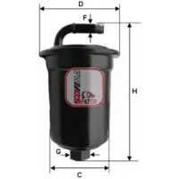 Sofima Kraftstofffilter S 1694 B für DAIHATSU HIJET Kasten (S85) Filtereinsatz