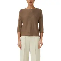 s.Oliver Black Label 3/4 Arm-Pullover mit Glitzer-Details