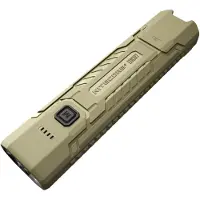 Nitecore EDC07 Three Color Temperatures, Desert Tan, aufladbare Taschenlampe, 1500 Lumen