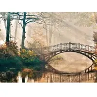Living Walls Fototapete "Designwalls Park Bridge 1" glatt Vlies, Wand, Schräge, Decke