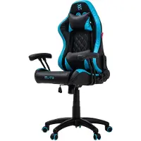 Elite Kinder Gaming Stuhl PULSE | Ergonomischer Bürostuhl - Bis 120 Kg - PC Gamingstuhl - Schreibtischstuhl - Gamer Racing Stuhl - Kunstleder
