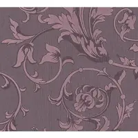 Architects Paper Textiltapete "Tessuto" Barock floral gemustert samtig Blumen-Tapete Floral Tapeten Wohnzimmer Schlafzimmer Küche Flur Design