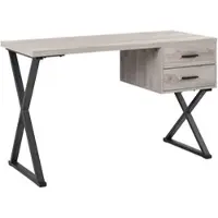 Bessagi Home Schreibtisch Jule Eschefarben MDF ca. 120x50 cm