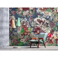 Living Walls Vliestapete "Florale Mustertapete Blumentapete Vintage Vlies" matt glatt