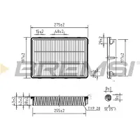 Bremsi Luftfilter FA1078