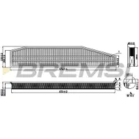 Bremsi Luftfilter FA1261