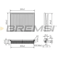 Bremsi Luftfilter FA0400