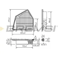 Bremsi Luftfilter FA1054