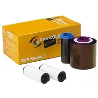 Zebra Technologies Ribbon, Color-YMCKOK, 250 Images, ZXP7,HS, EMEA