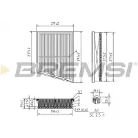 Bremsi Luftfilter FA1169