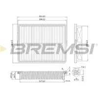 Bremsi Luftfilter FA1090