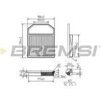 Bremsi Luftfilter FA1120