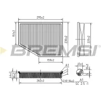 Bremsi Luftfilter FA1570