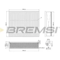 Bremsi Luftfilter FA1108