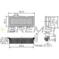 Bremsi Luftfilter FA1352